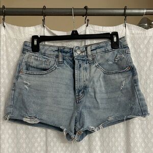 Wild Fable Light Blue Distressed Jean Shorts